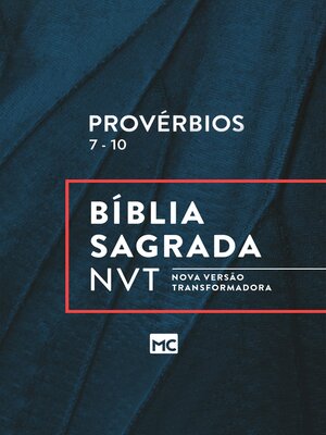 cover image of Provérbios 7--10